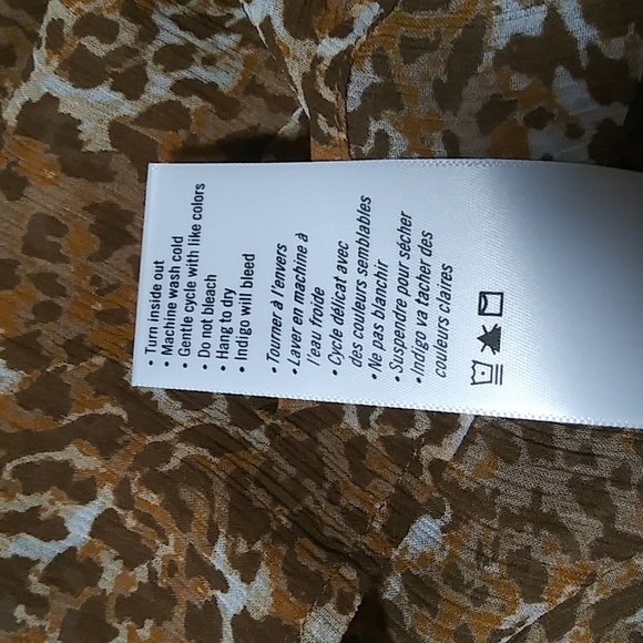 NWOT. PAIGE animal print top. - Picture 9 of 15